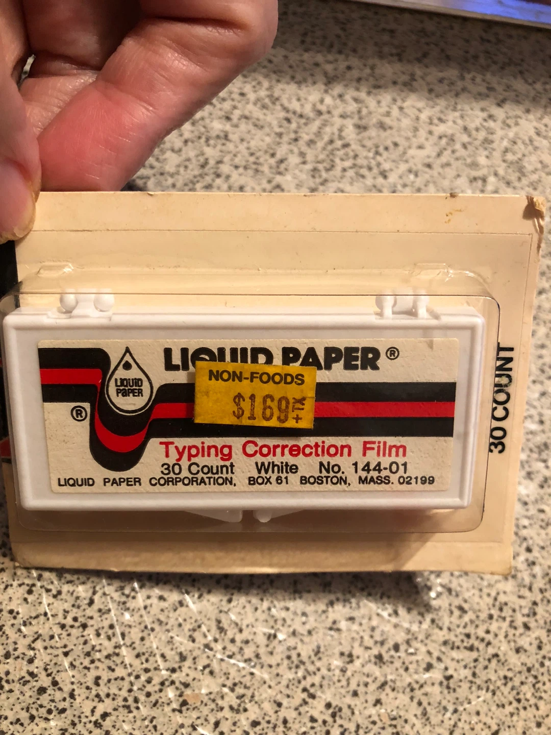 🥕Liquid Paper Typing Correction Film - 30 Count White