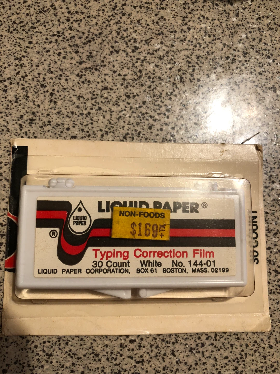 🥕Liquid Paper Typing Correction Film - 30 Count White - photo 4