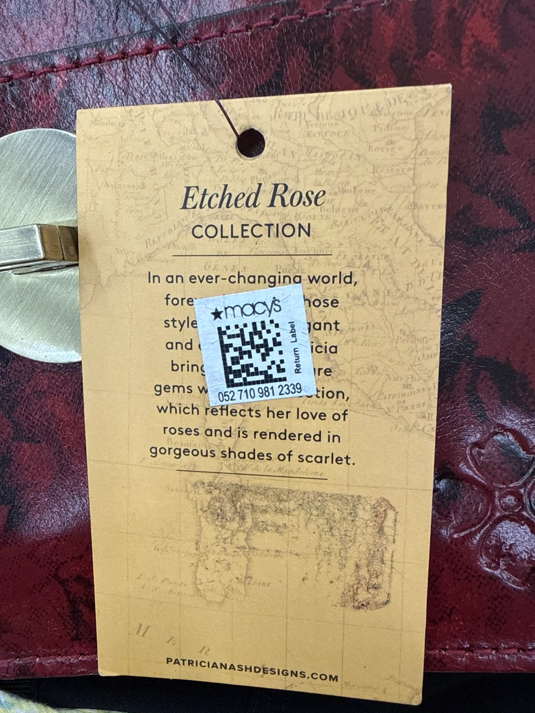 Patricia Nash Etched Rose Collection Clutch - photo 2
