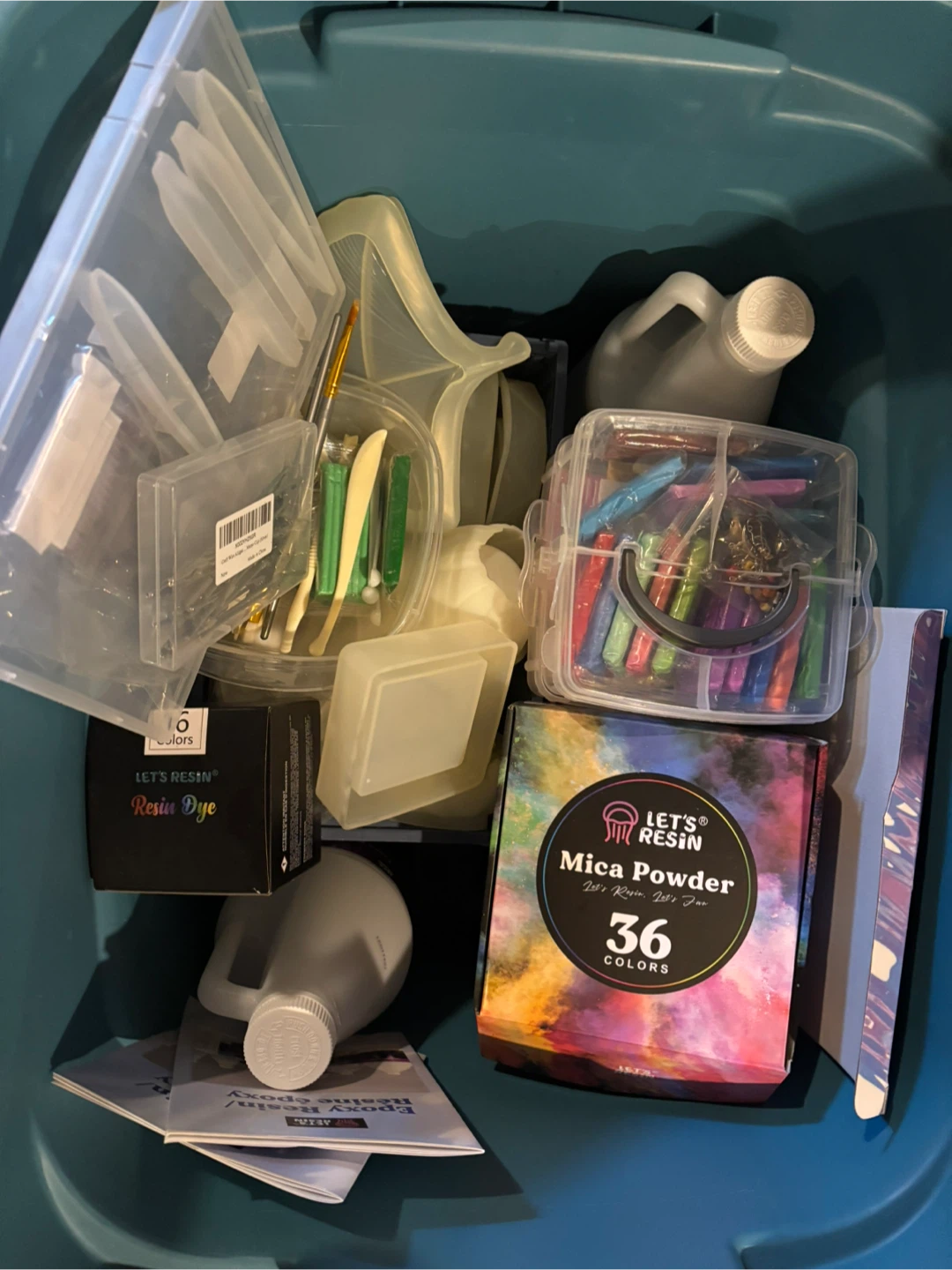 Lot of Resin Supplies