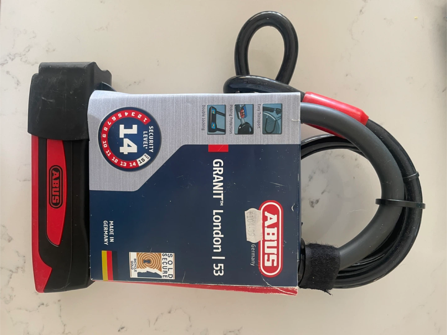 ABUS Bike Lock- New