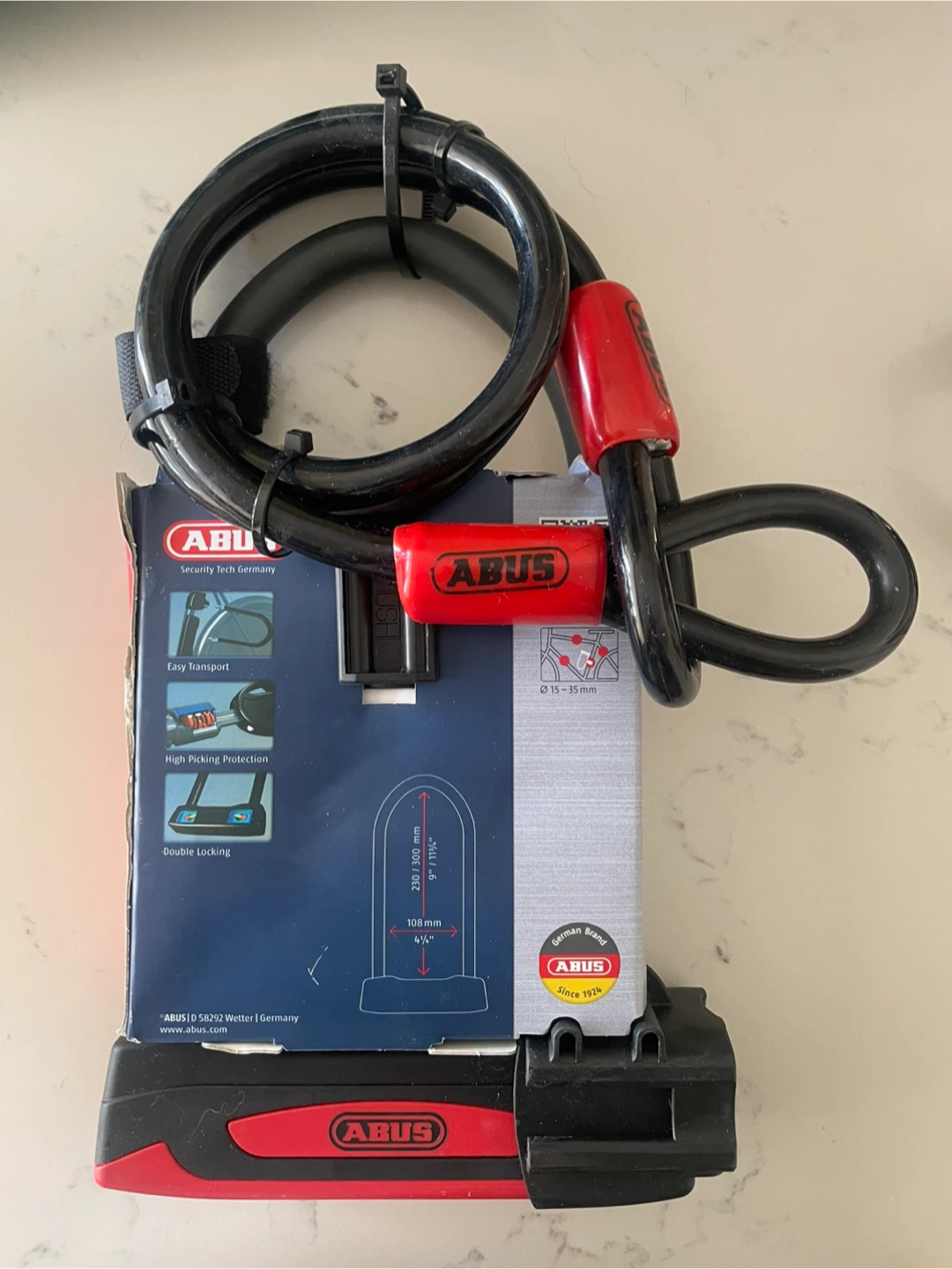 ABUS Bike Lock- New - photo 2