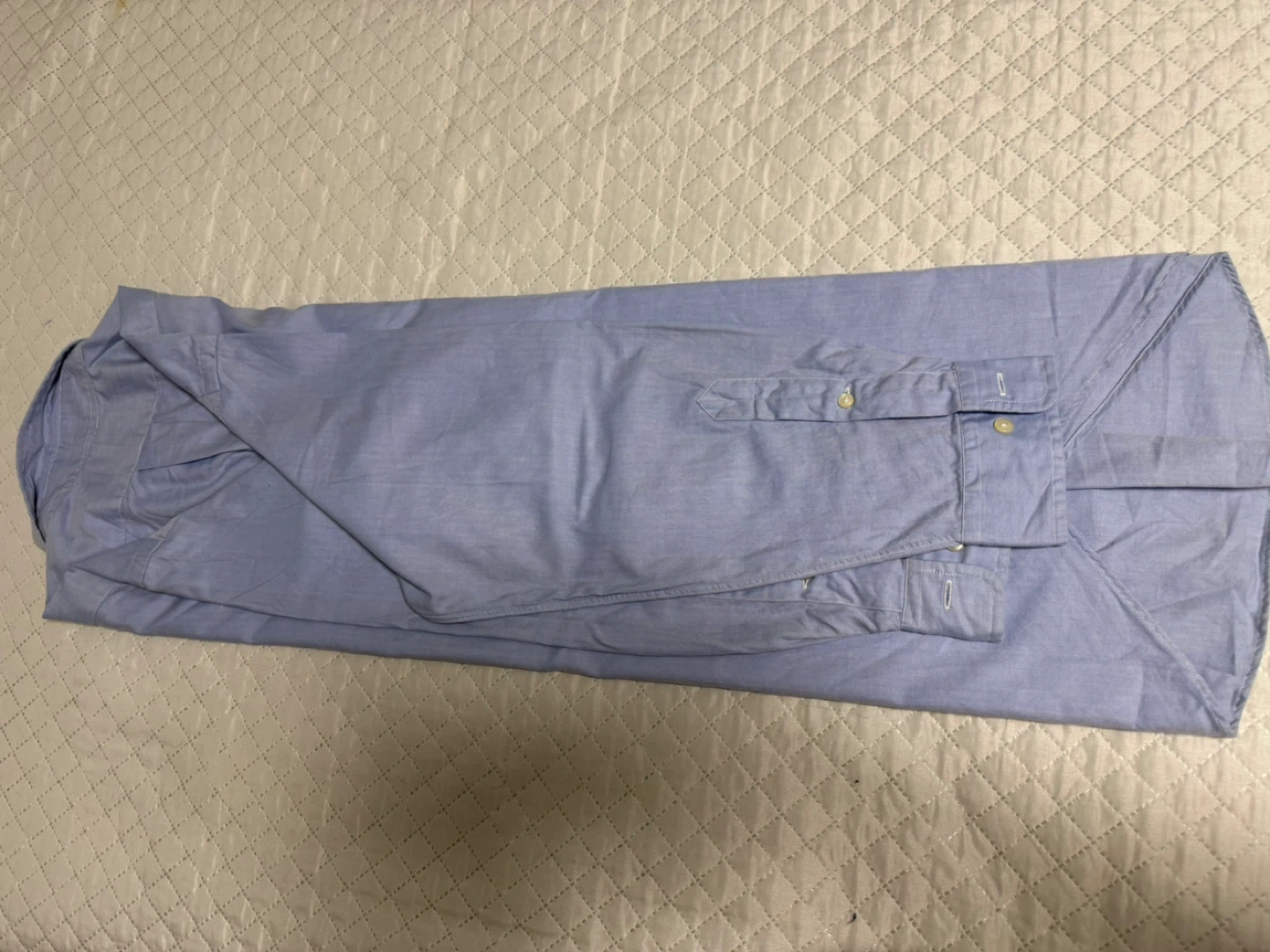 Ralph Lauren Classic Fit Oxford Button-Down Shirt - Blue - photo 5