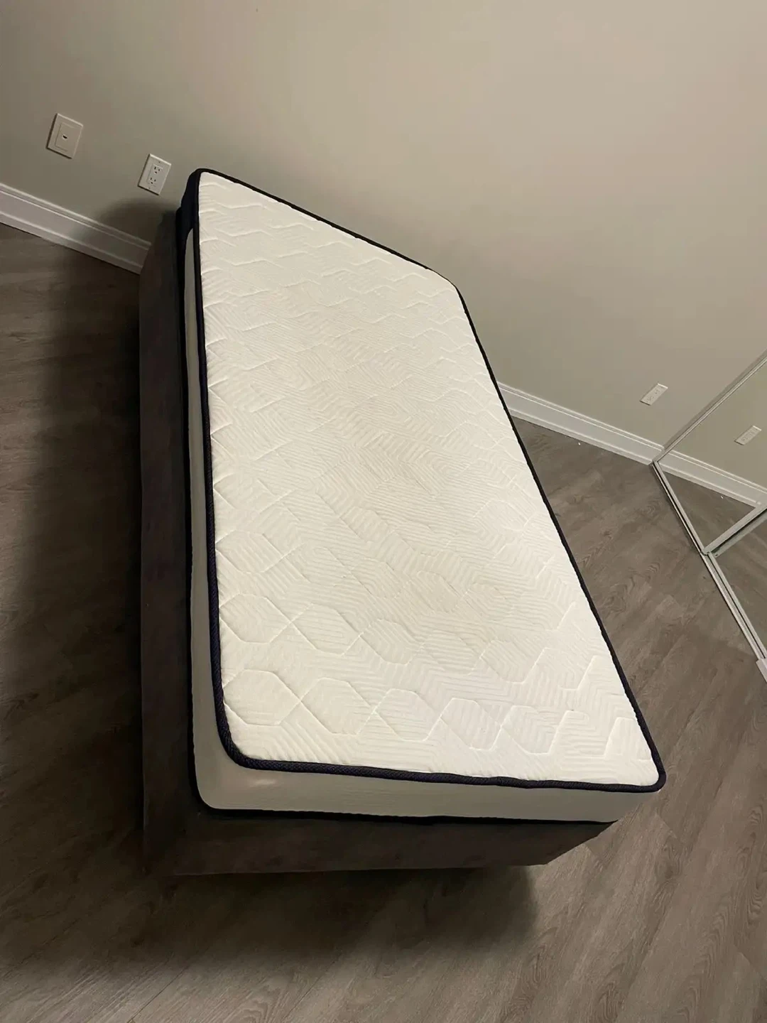 Twin Bed + Mattress in Excellent Condition