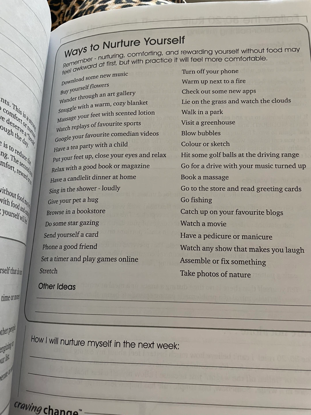 Craving Change workbook - photo 4