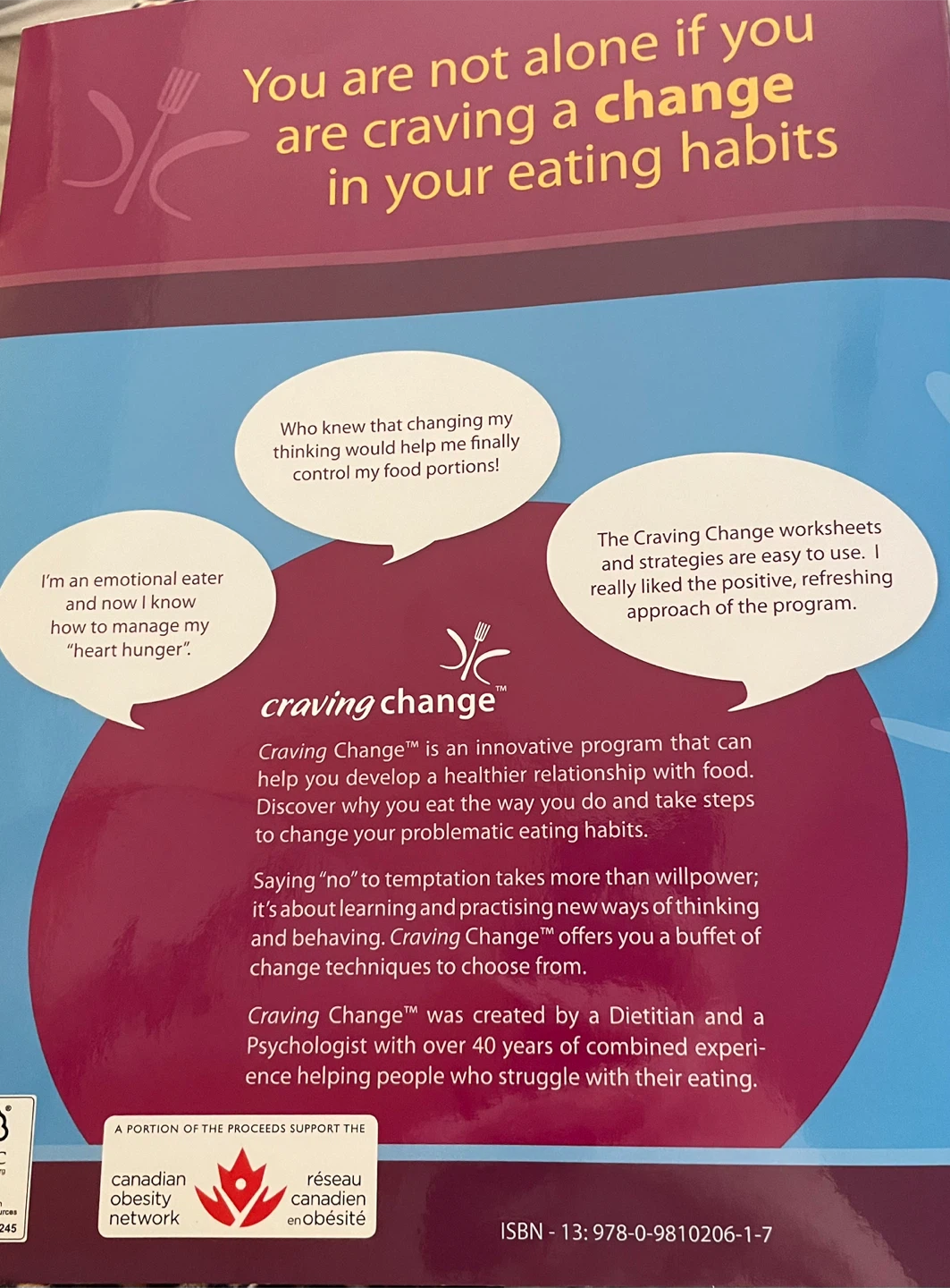 Craving Change workbook - photo 2
