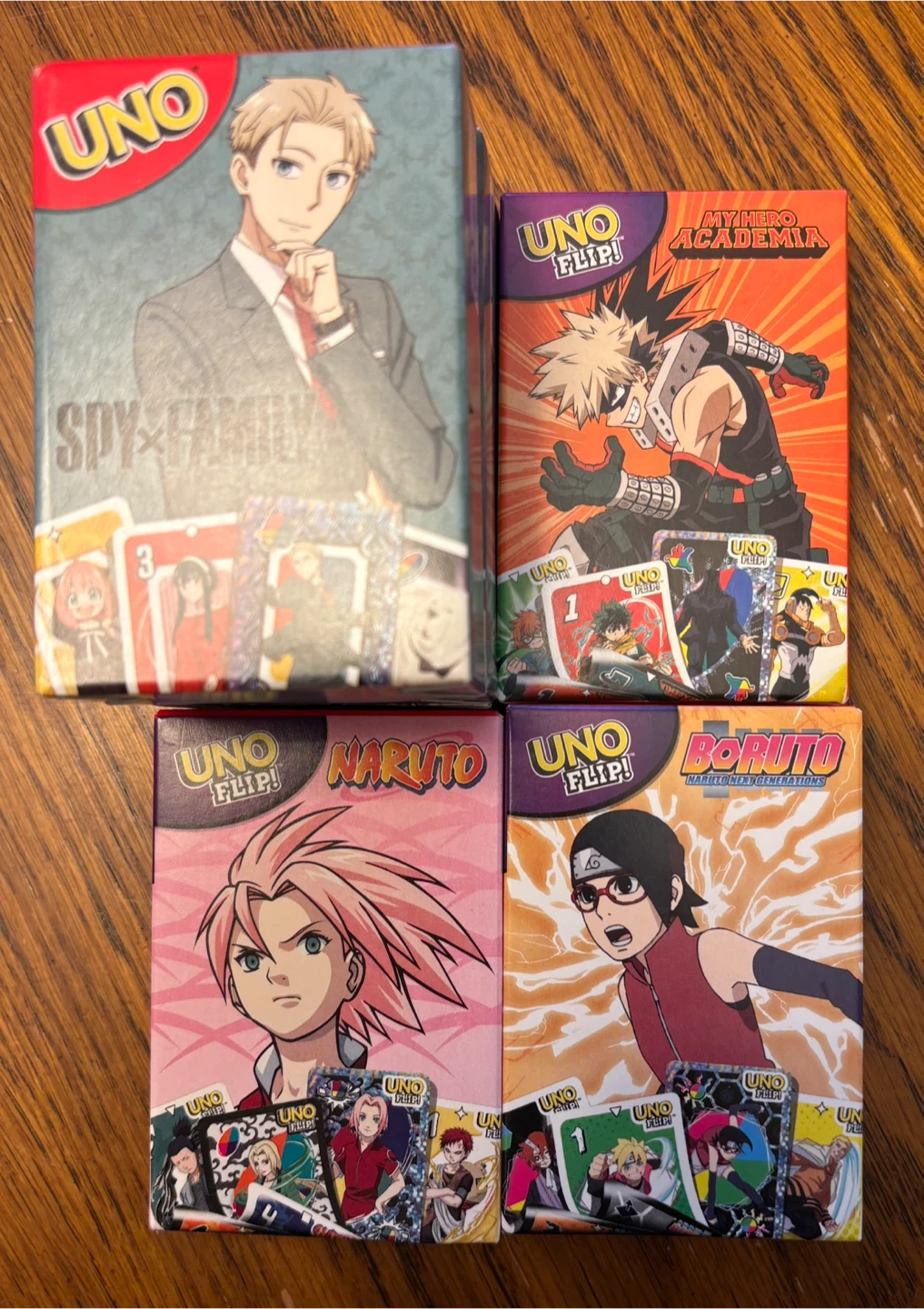 ✨✨UNO Flip! Card Game Happy Meal Toys