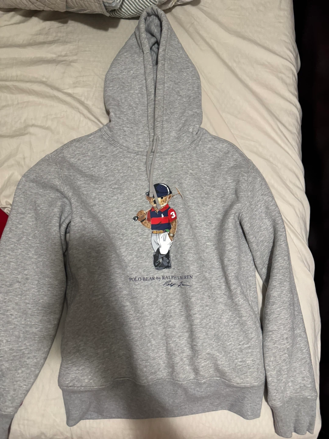 Ralph Lauren Polo Bear Grey Hoodie