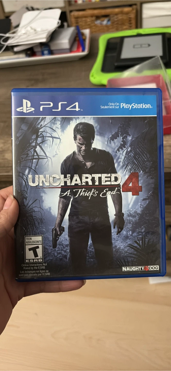 Uncharted 4: A Thief's End PS4 Video Game