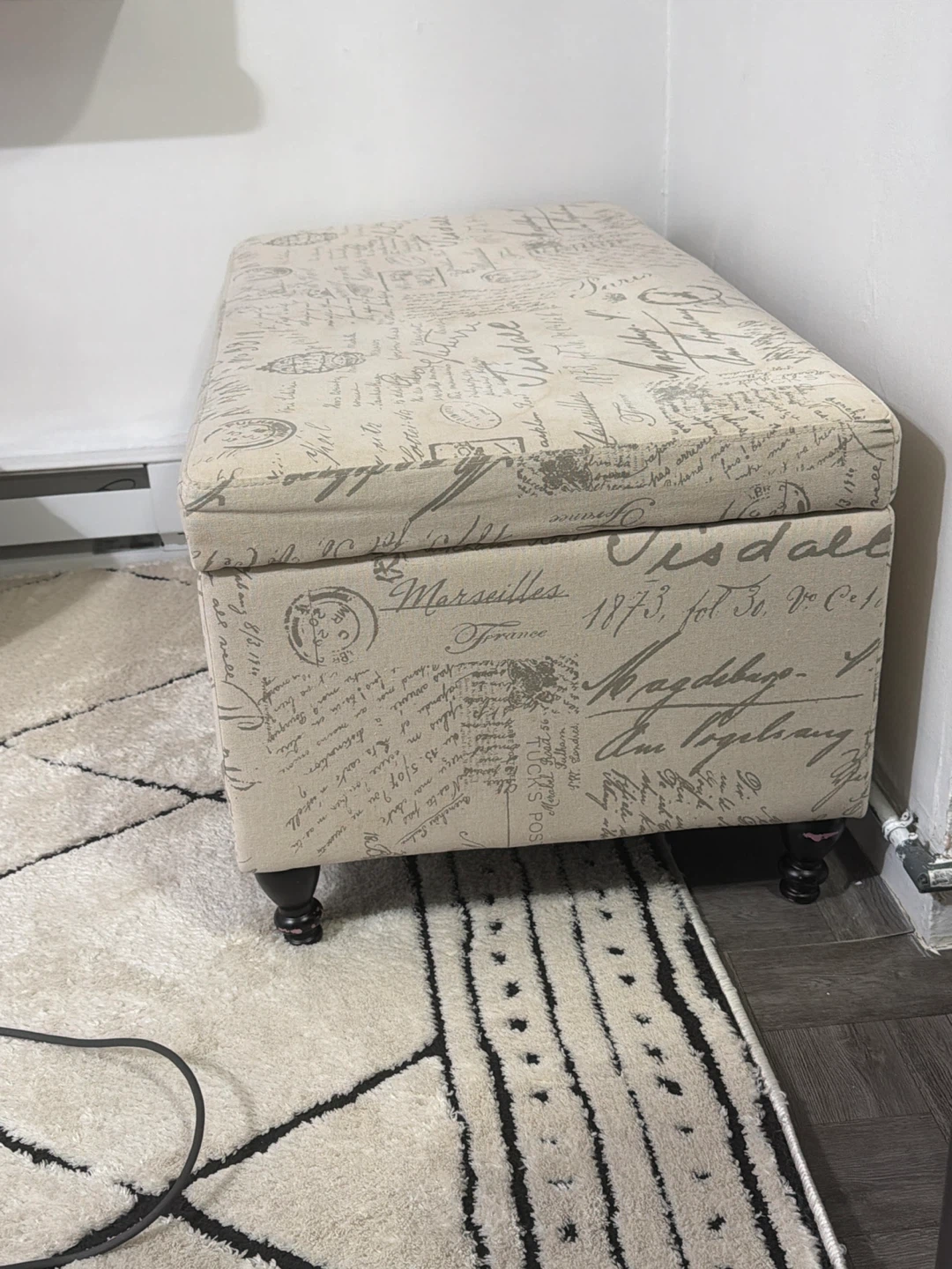 Storage Ottoman Bench - photo 4