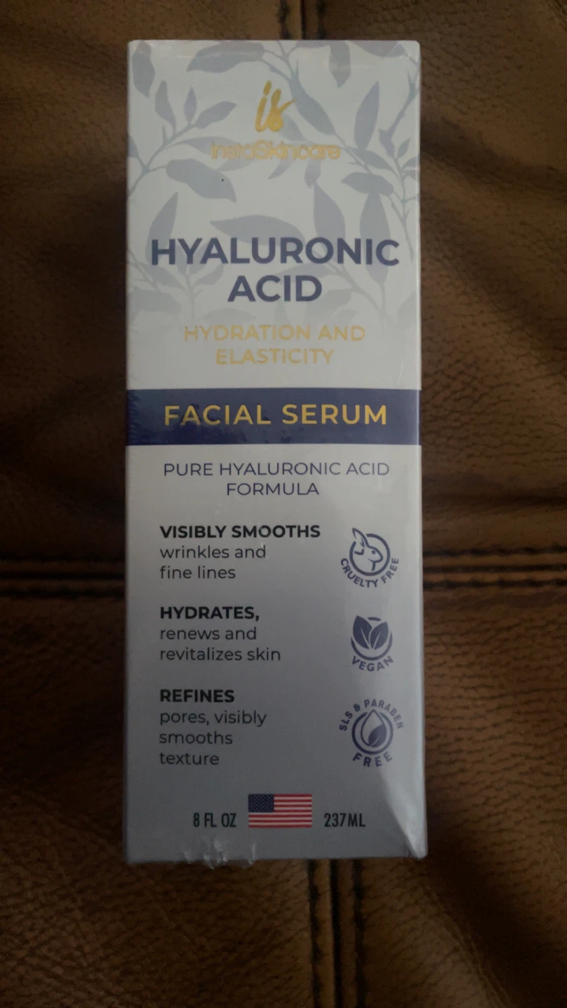InstaSkincare Hyaluronic Acid Facial Serum - 8 fl oz