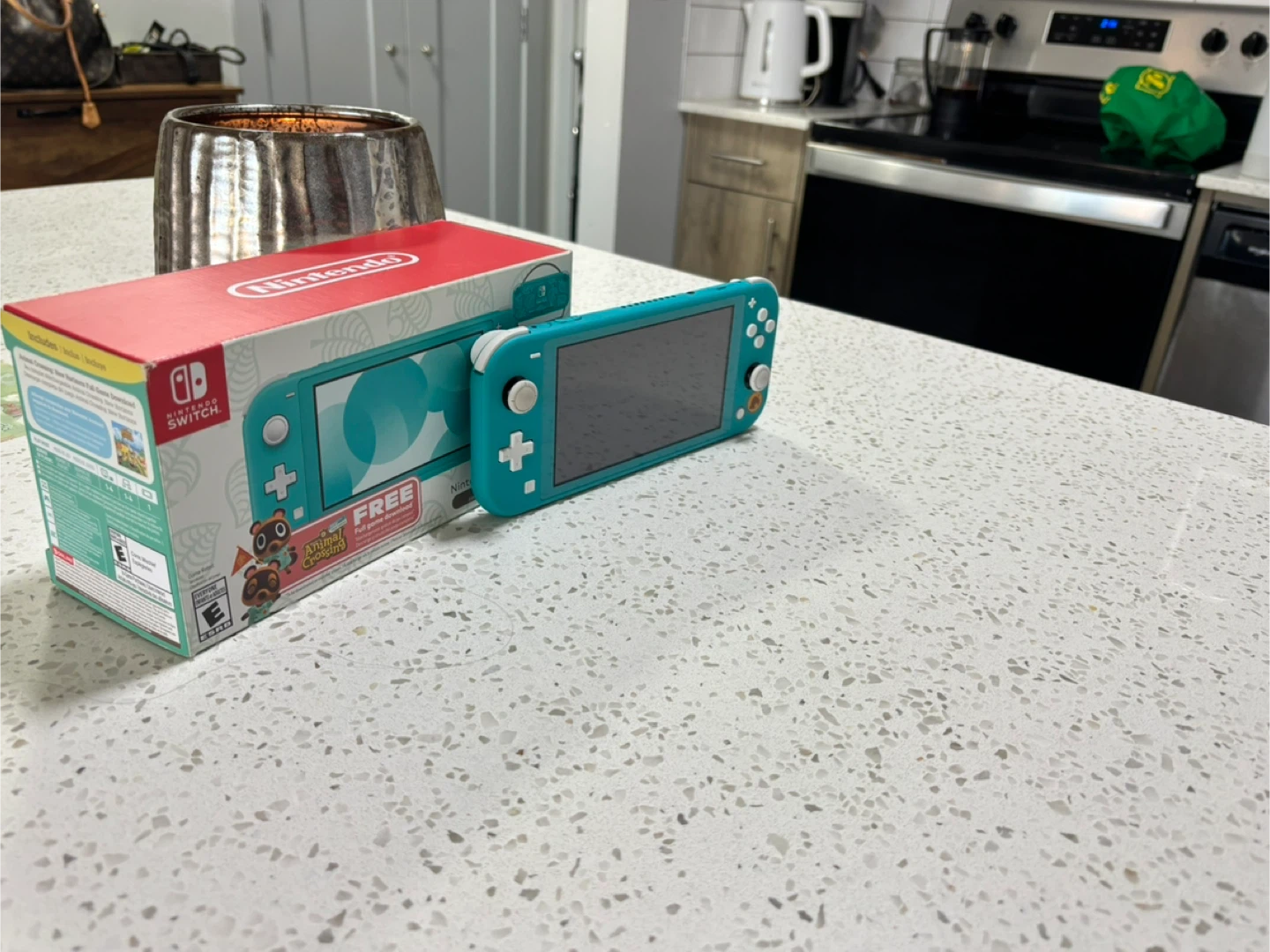 Nintendo Switch Lite - Turquoise (Animal Crossing Edition) - photo 4