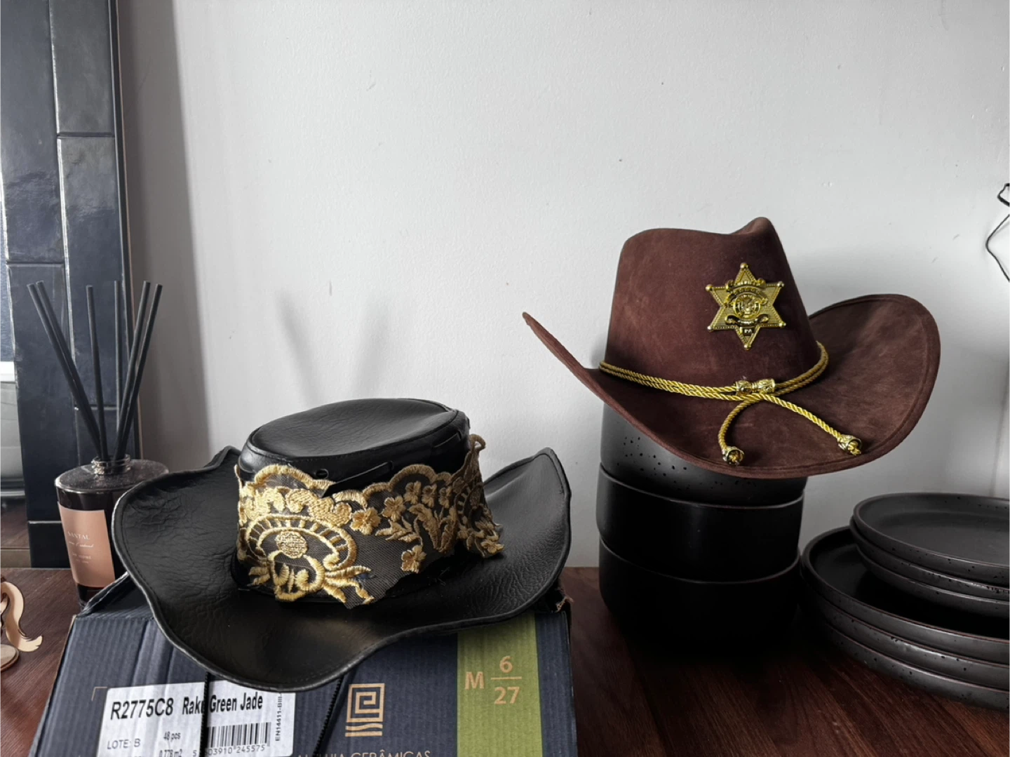 Two costume hats