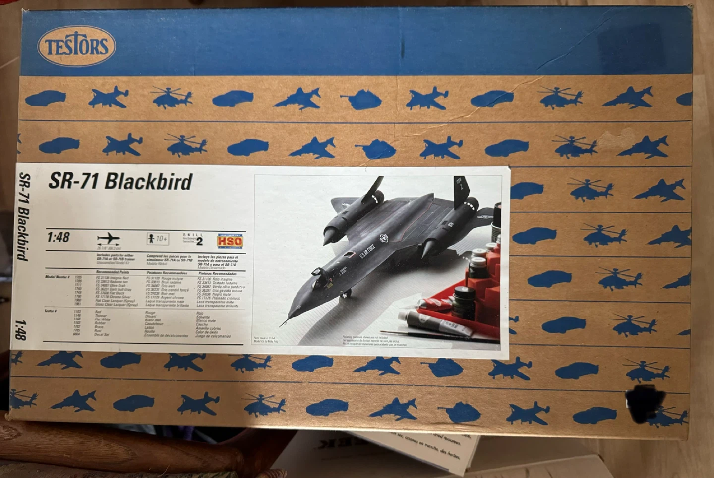 SR-71 Blackbird Model Kit for sale