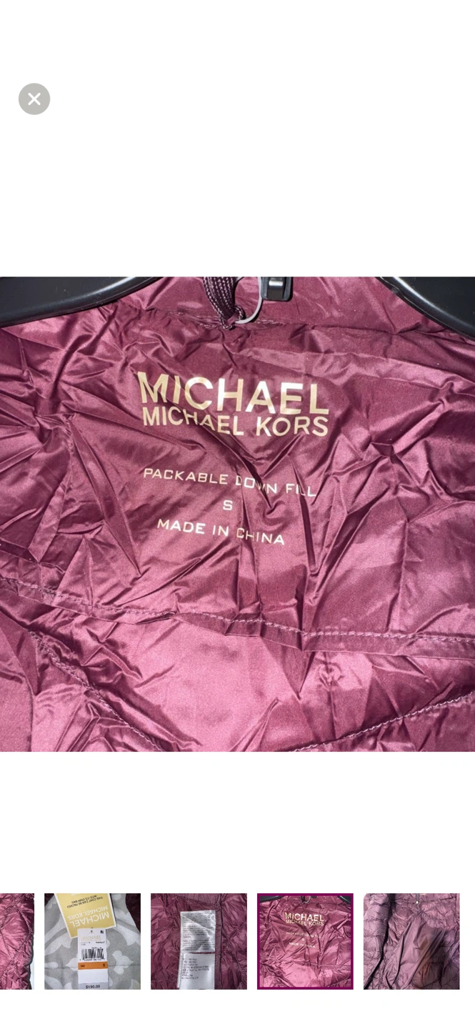 Michael Kors Packable Down Fill Hooded Jacket 🥕 - photo 5