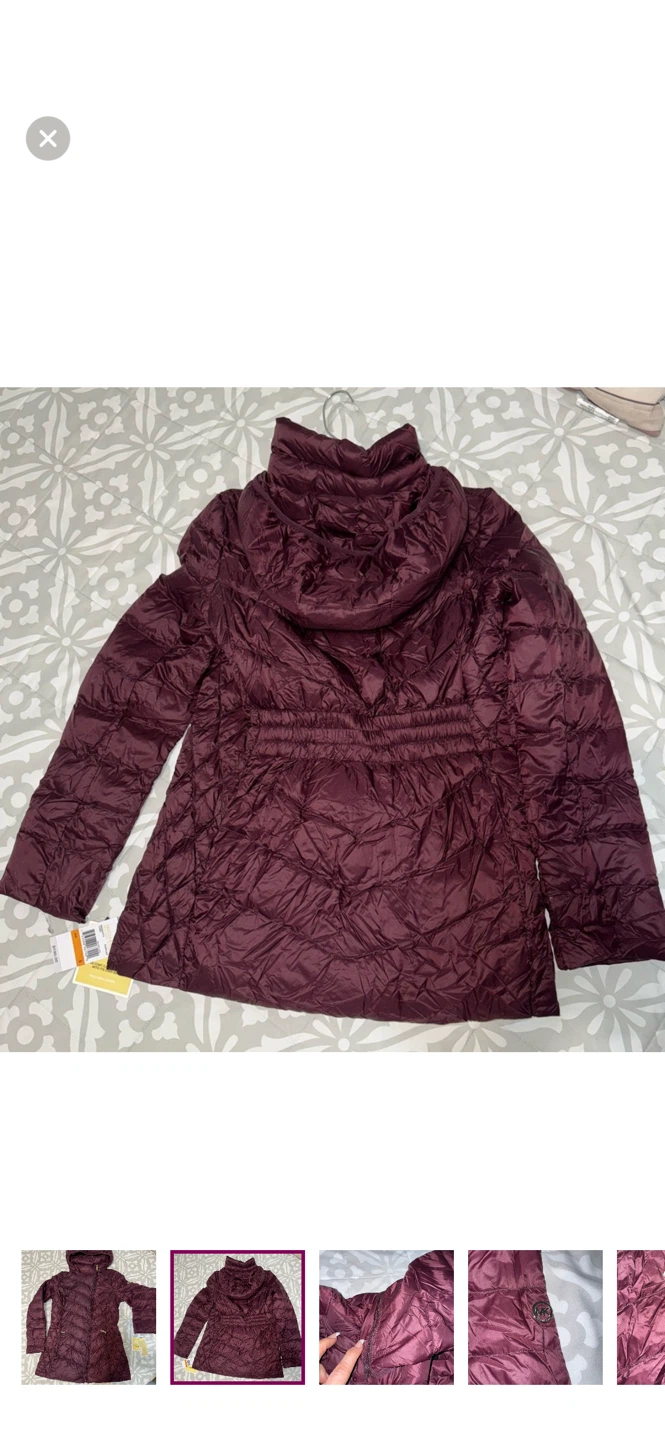 Michael Kors Packable Down Fill Hooded Jacket 🥕 - photo 2