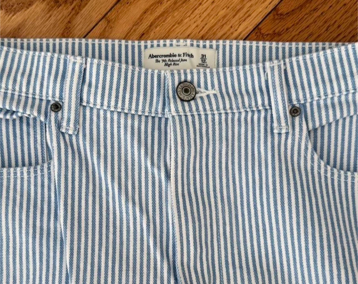 Abercrombie & Fitch the ‘90s relaxed Jean, high rise, 31/12L - photo 3