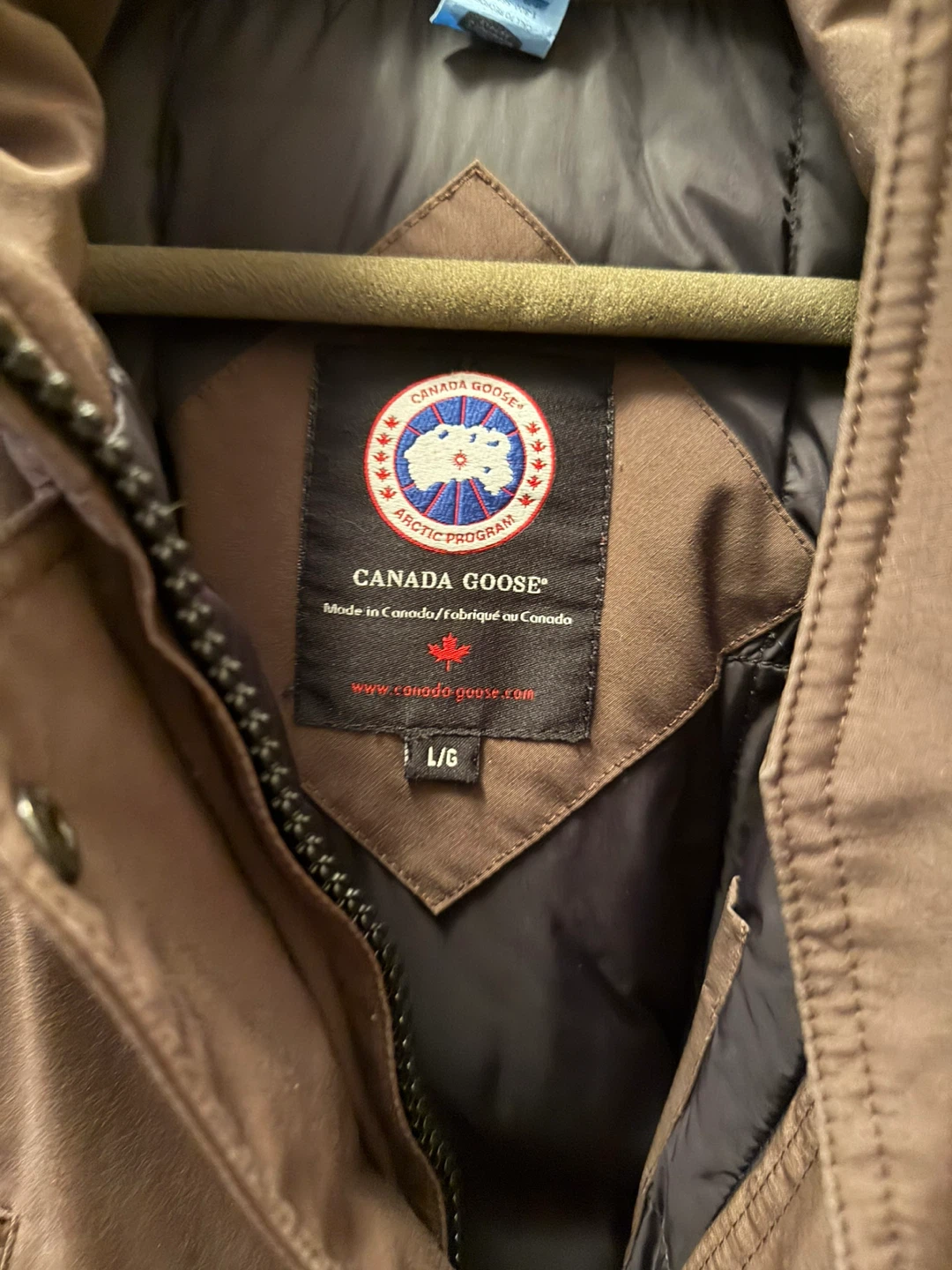 Canada Goose Women’s Parka – Size Large – Brown - photo 4