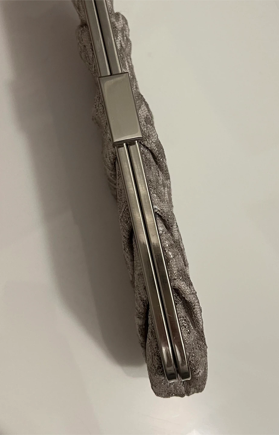 Accesssorize Grey Lace Clutch Purse - photo 4