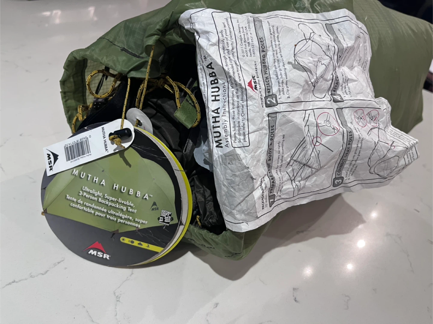 MSR Mutha Hubba 3-Person Backpacking Tent - photo 2