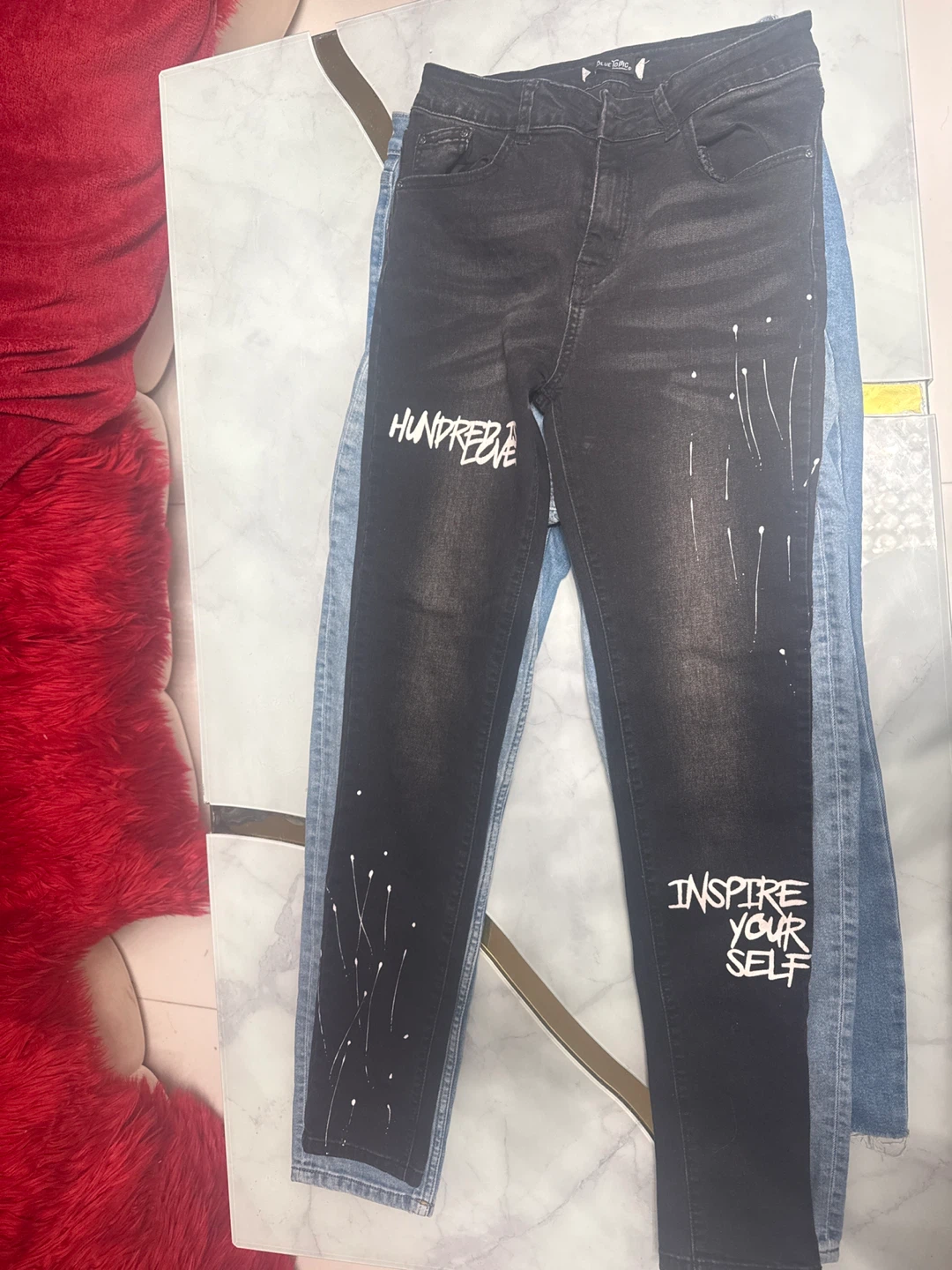 Old Navy High-Rise Rockstar Super Skinny Jeans size 4-7 - photo 4