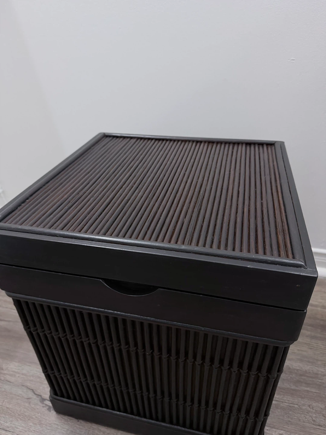 Dark Brown Woven/Rattan chest - photo 3