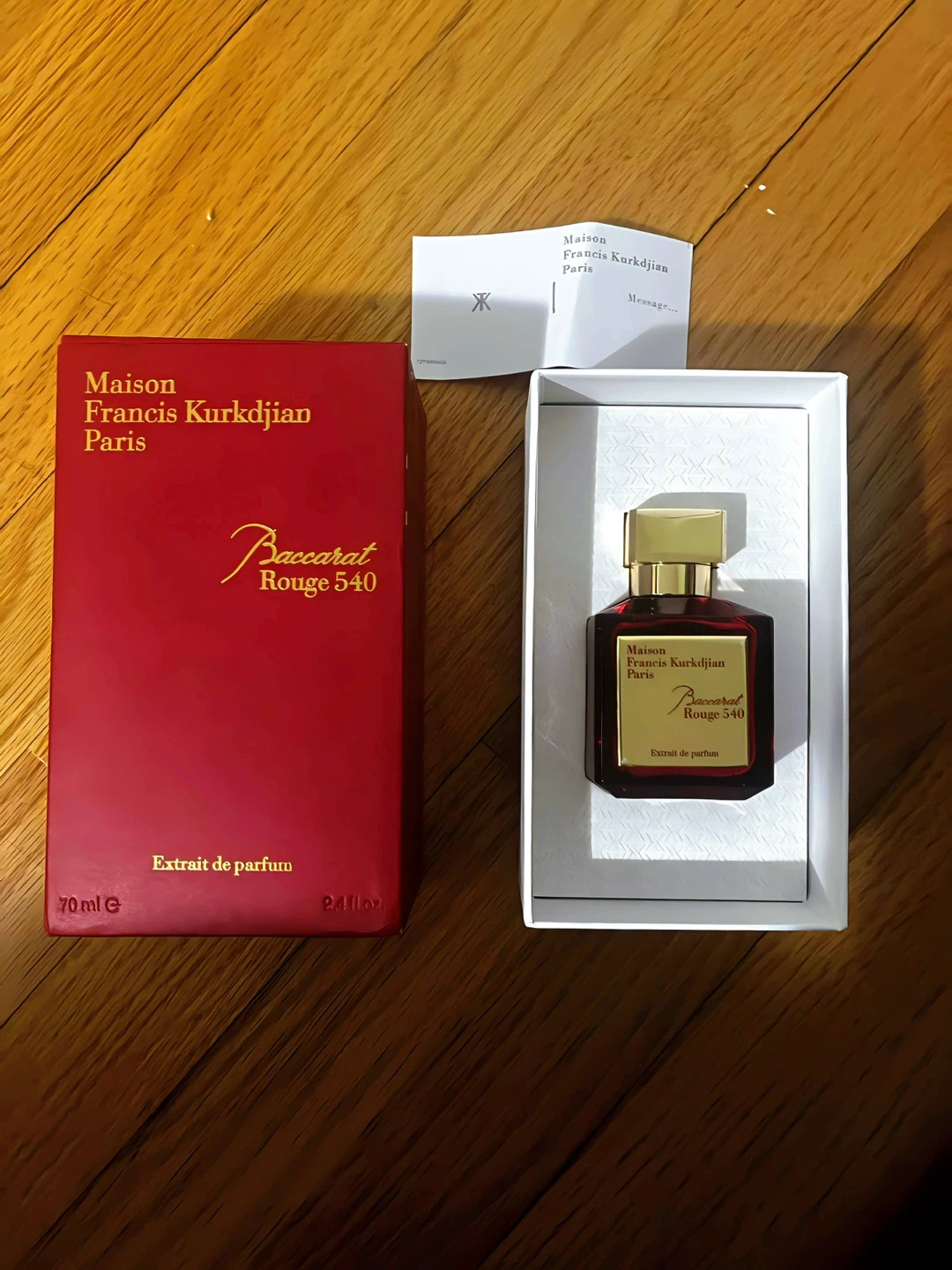 Baccarat Rouge 540 70ml