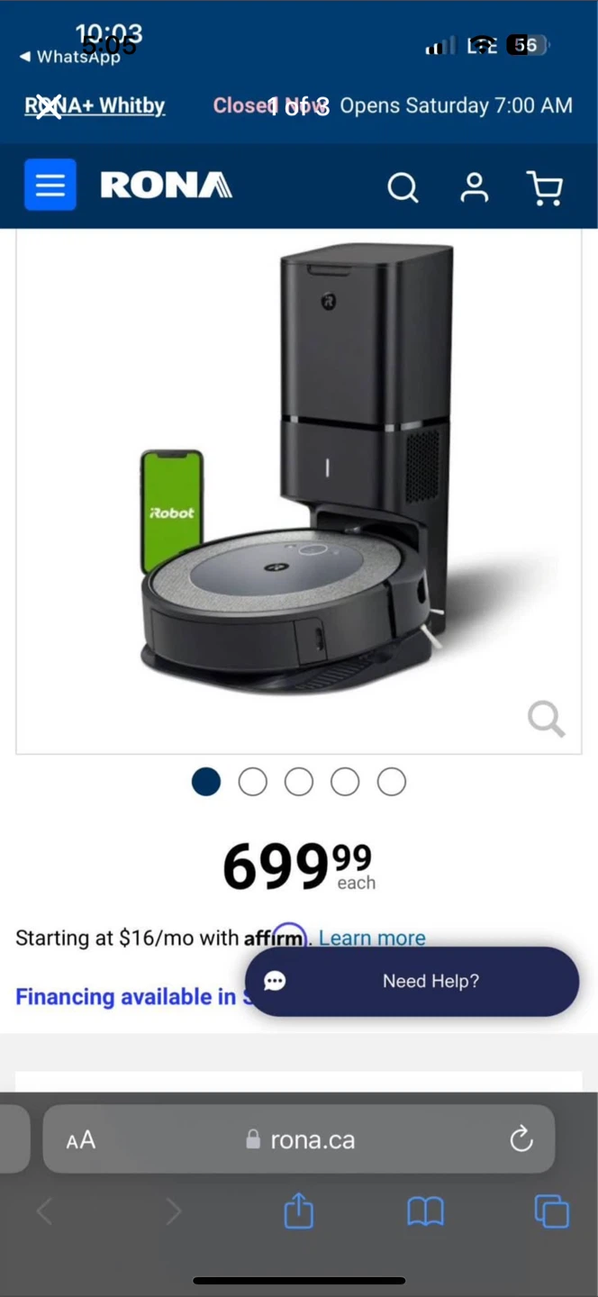 iRobot Roomba i3+ EVO Vacuum