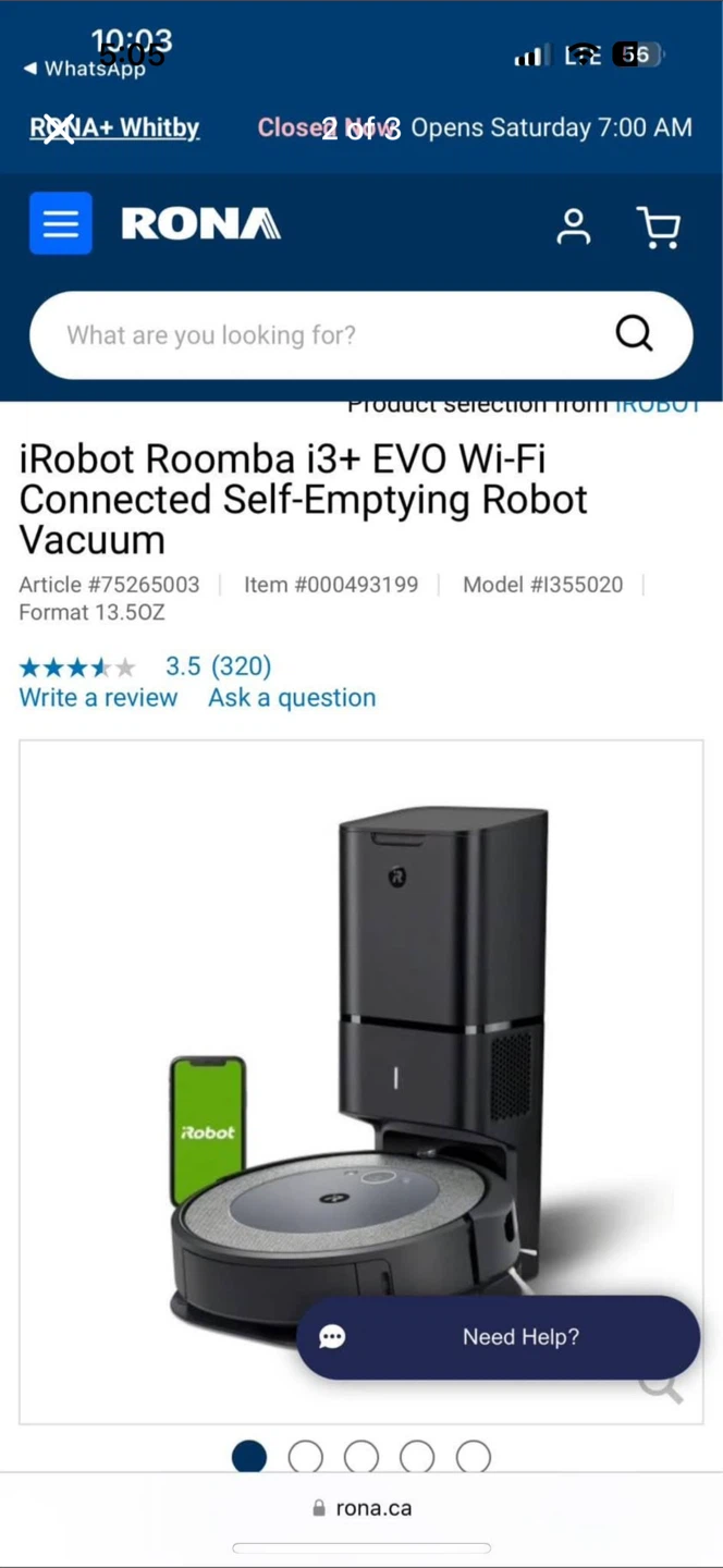 iRobot Roomba i3+ EVO Vacuum - photo 2