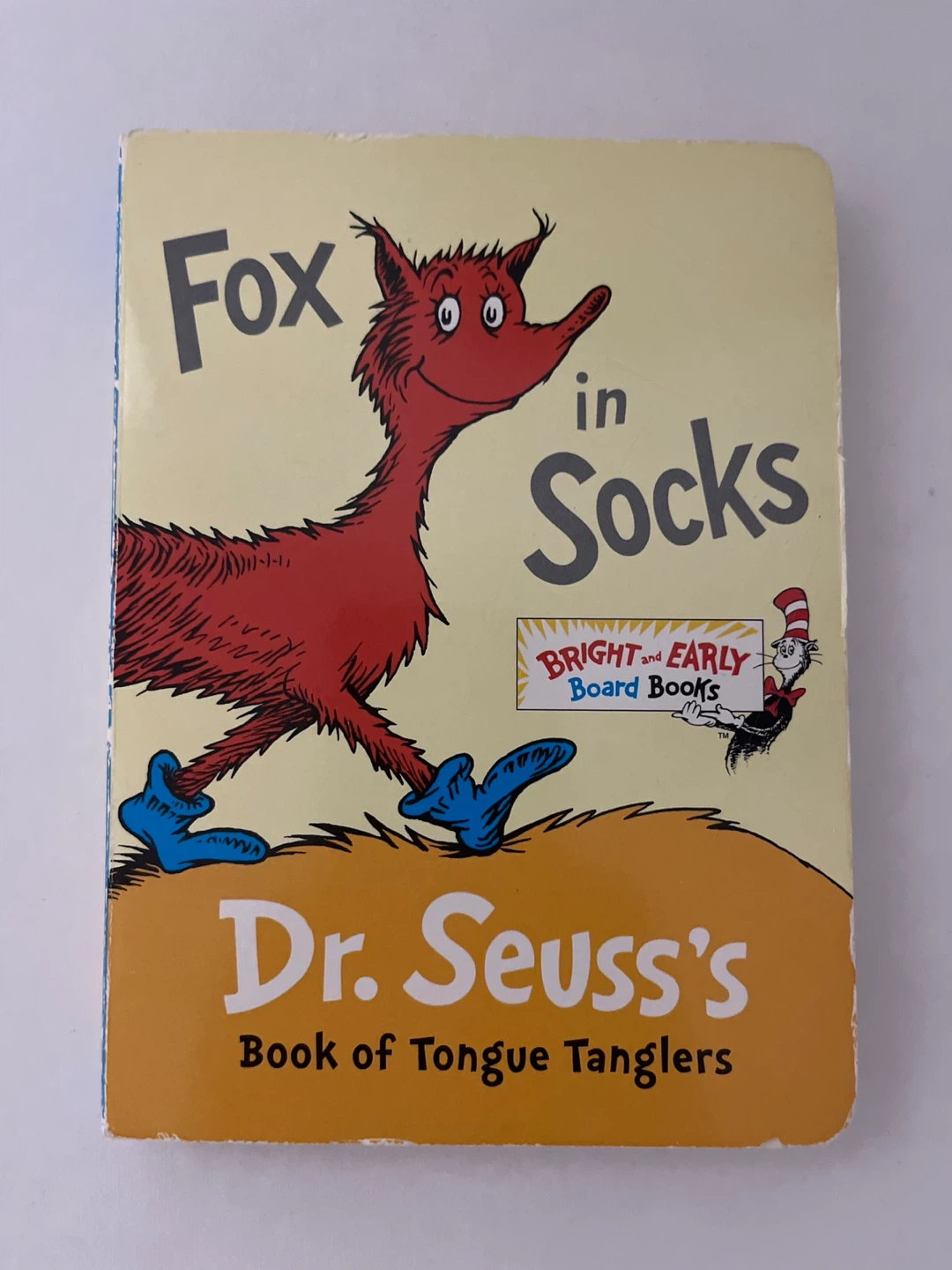 🥕Dr. Seuss Fox in Socks Board Book