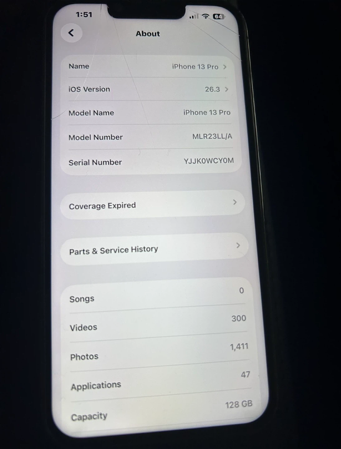 iPhone 13 Pro 128GB - Green (Cracked Back) - photo 5