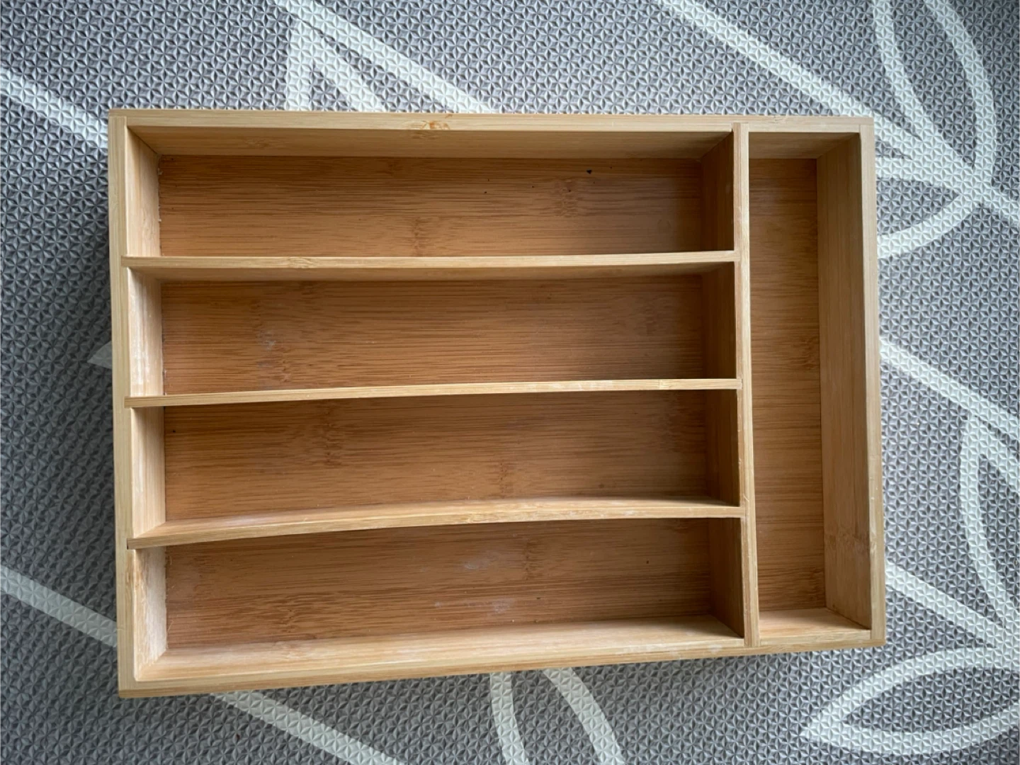 Bamboo Cutlery Organizer Tray - photo 2