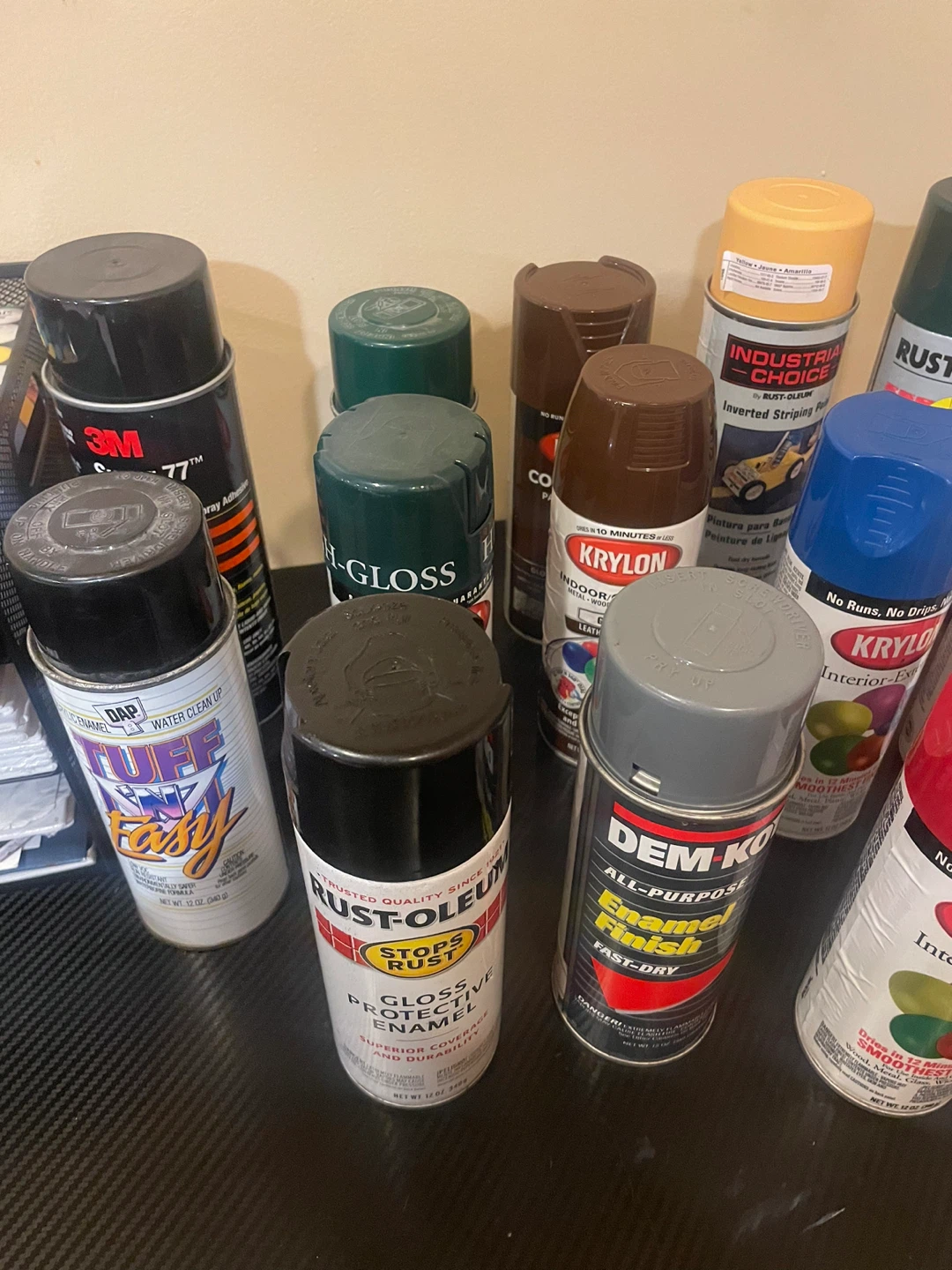 Assorted Spray Paint Cans - photo 3