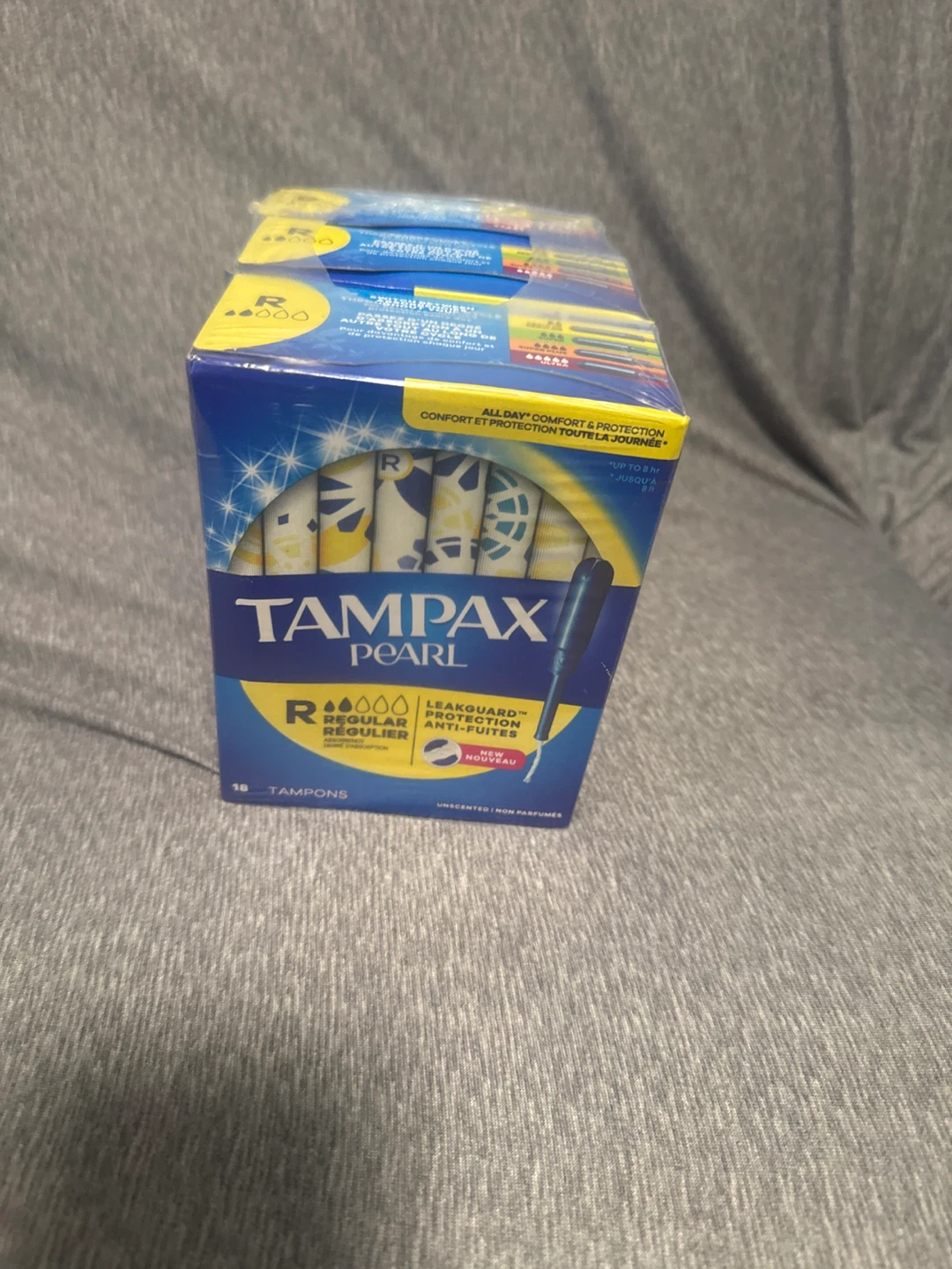 Tampax Pearl Tampons - Regular Absorbency - 18 count