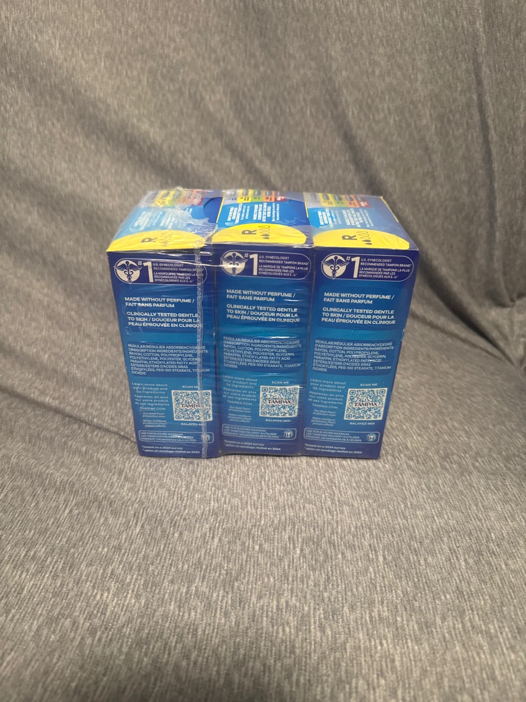 Tampax Pearl Tampons - Regular Absorbency - 18 count - photo 2