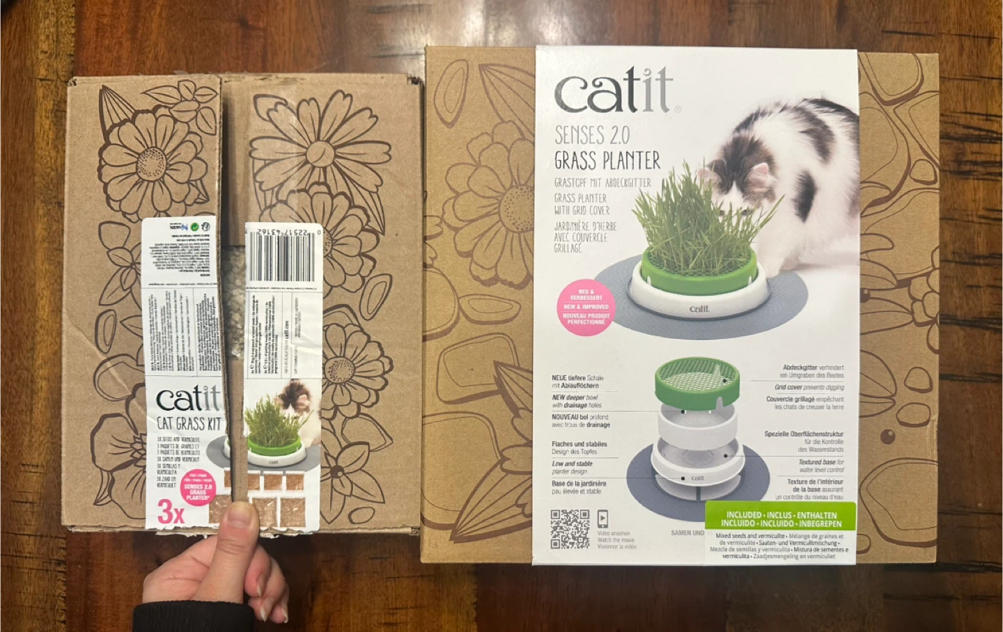 Catit Cat Grass Planter & Kit