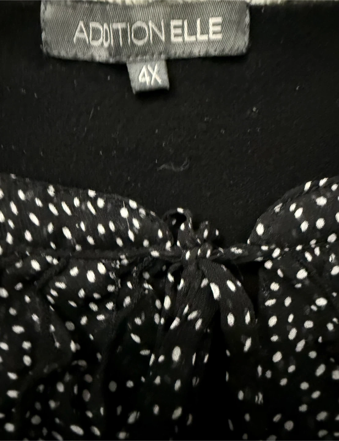 Addition Elle Black Top - Size 4X - photo 4