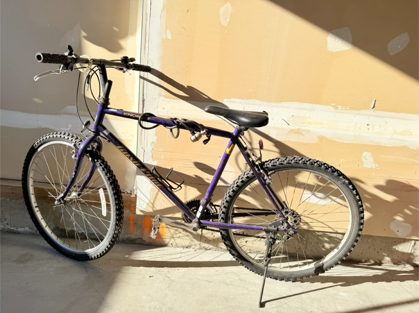 Purple Norco Mountain Bike