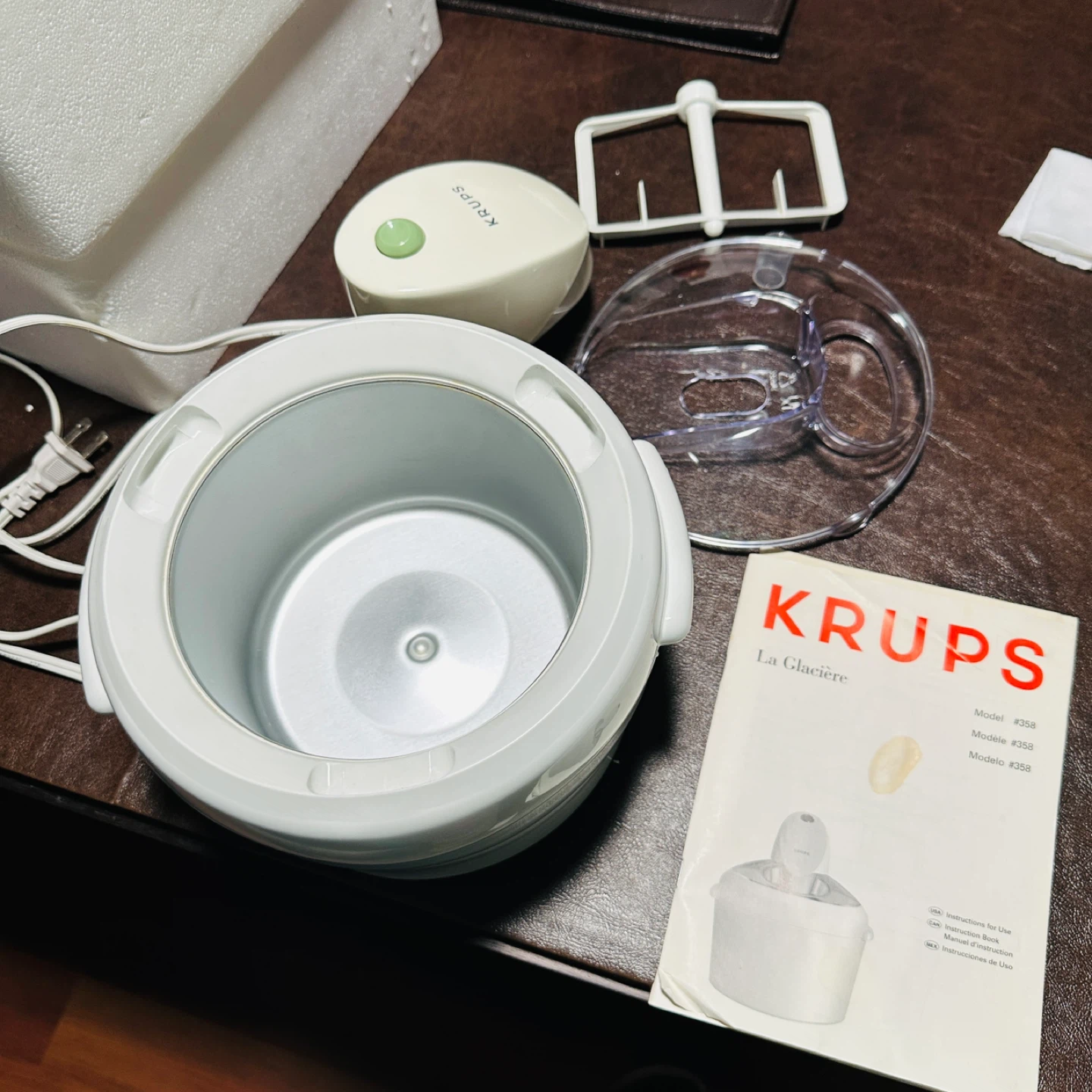 Krups La Glaciere Ice Cream Maker Model 258 - photo 2