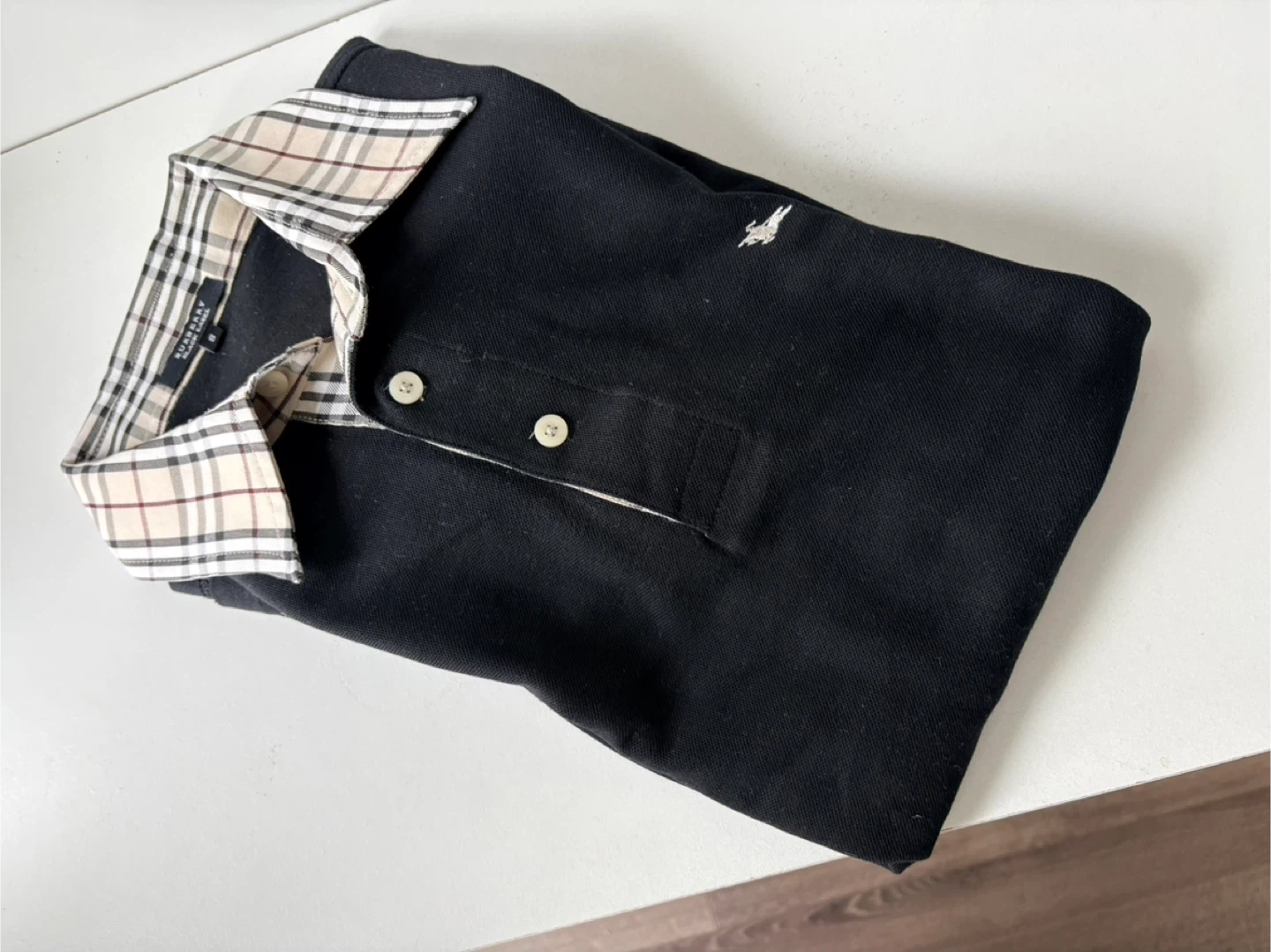 🥕Burberry Long Sleeve Polo Shirt - photo 2