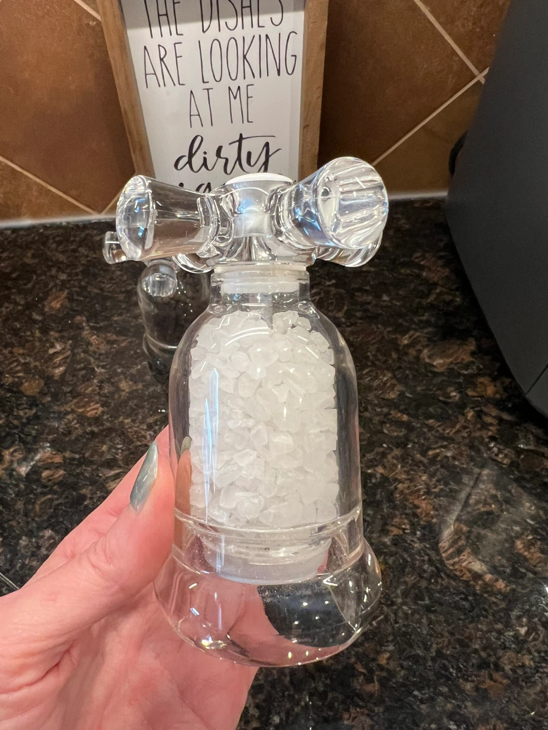 Clear Acrylic Salt and Pepper Grinder Set - photo 4