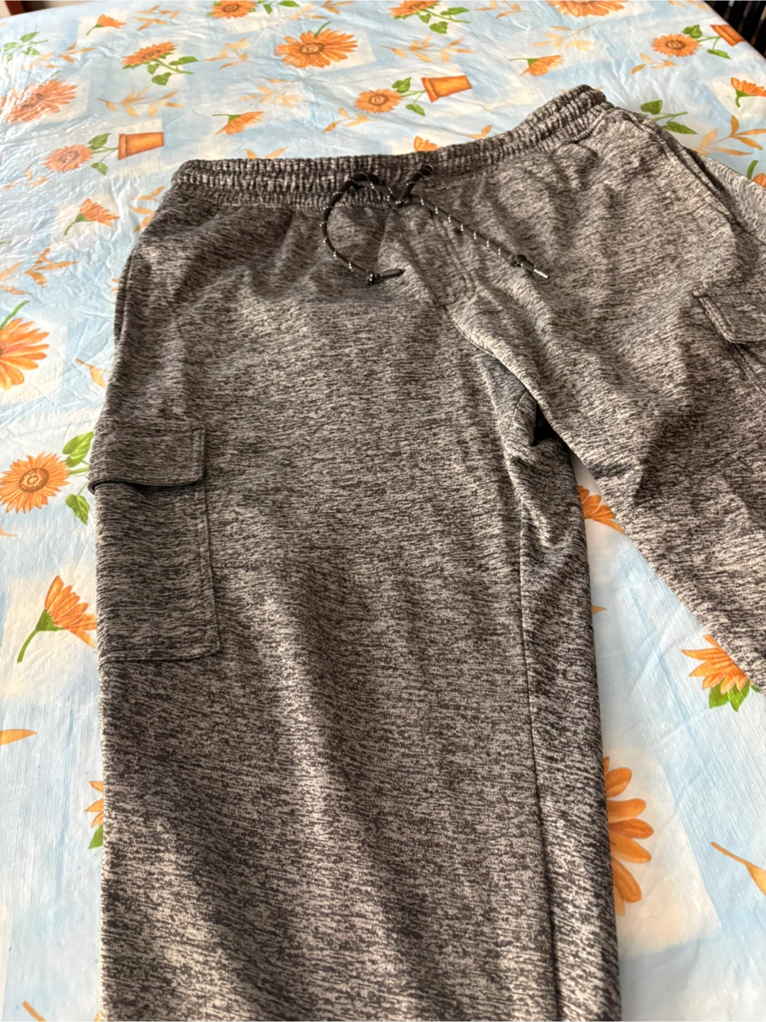 Men's Grey Cargo Joggers - photo 3