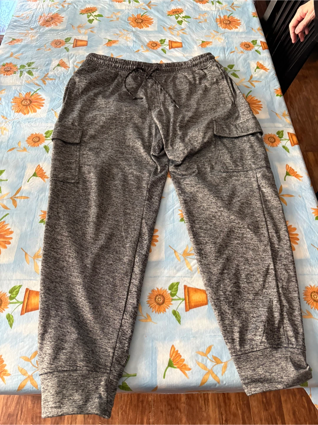 Men's Grey Cargo Joggers - photo 2
