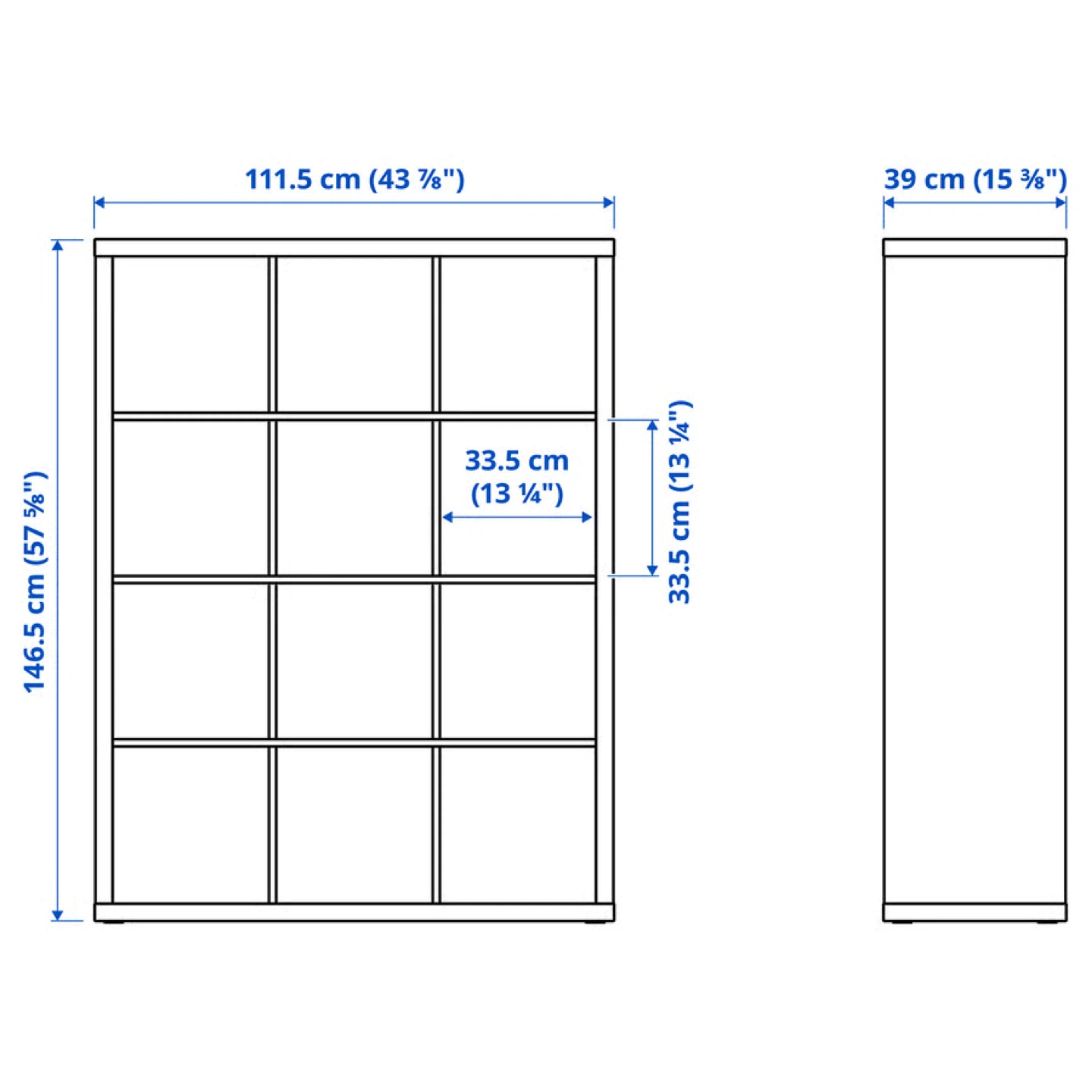KALLAX Shelving Unit - White - photo 2