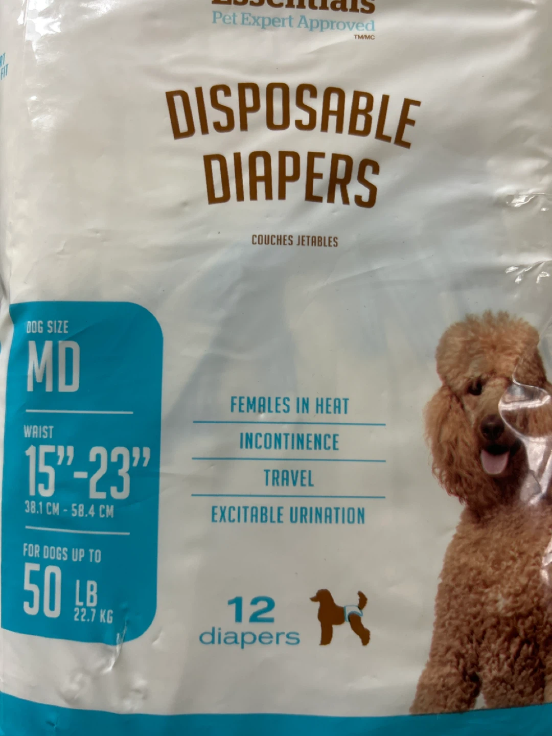 🥕Medium Dog Disposable Diapers 🥕 - photo 3