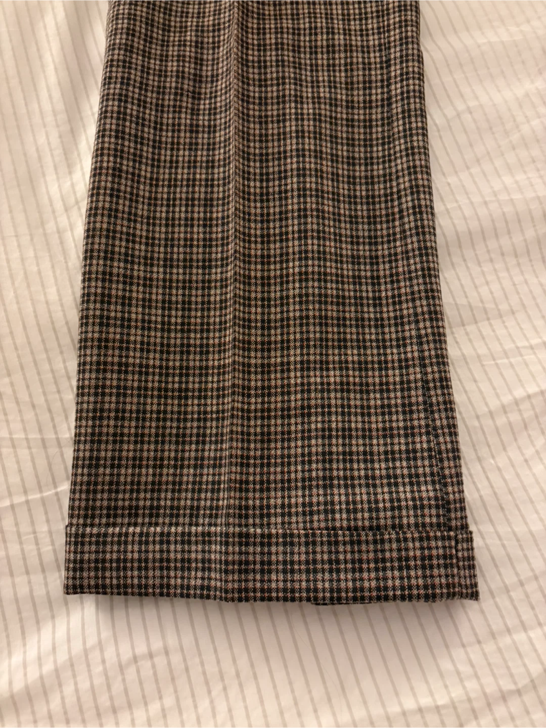 Brown Plaid Trousers - photo 3