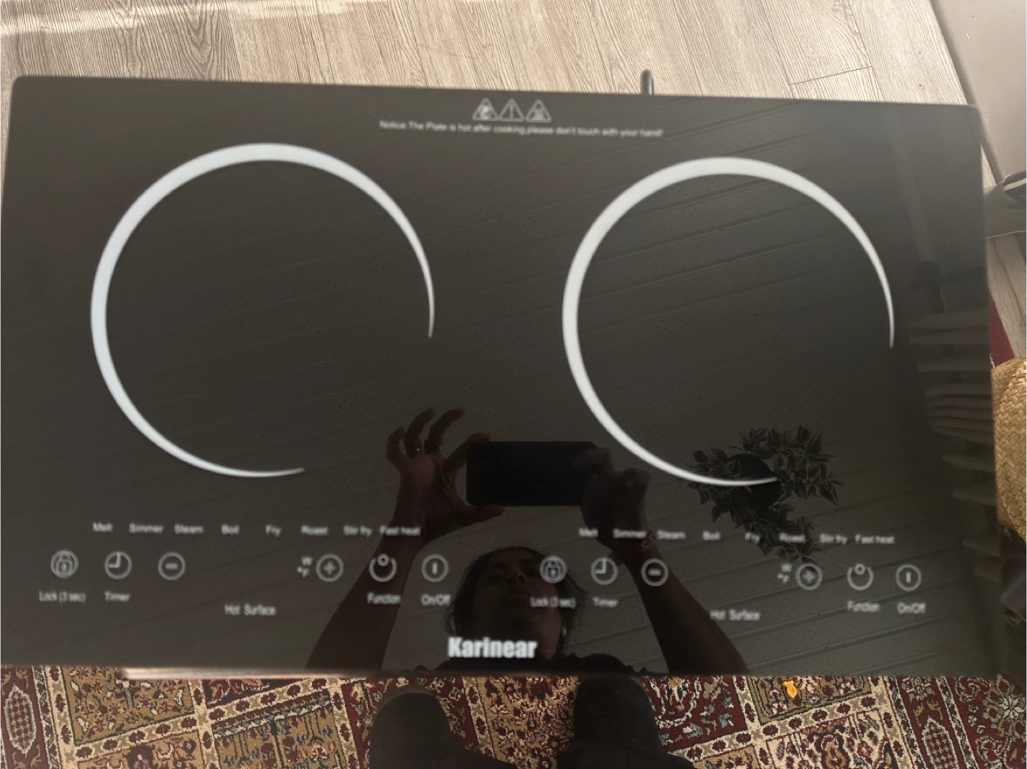 Karinear Electric Cooktop KNC-PF602SGB - photo 3