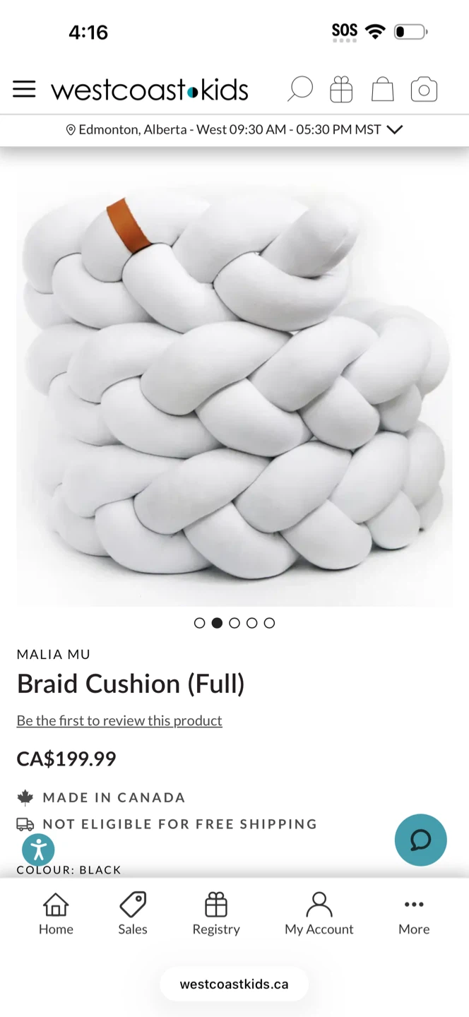 MALIA MU Braid Cushion - photo 3