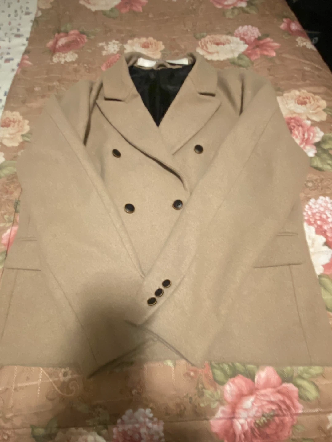 Jack and Jones Double Breasted Blazer - Tan