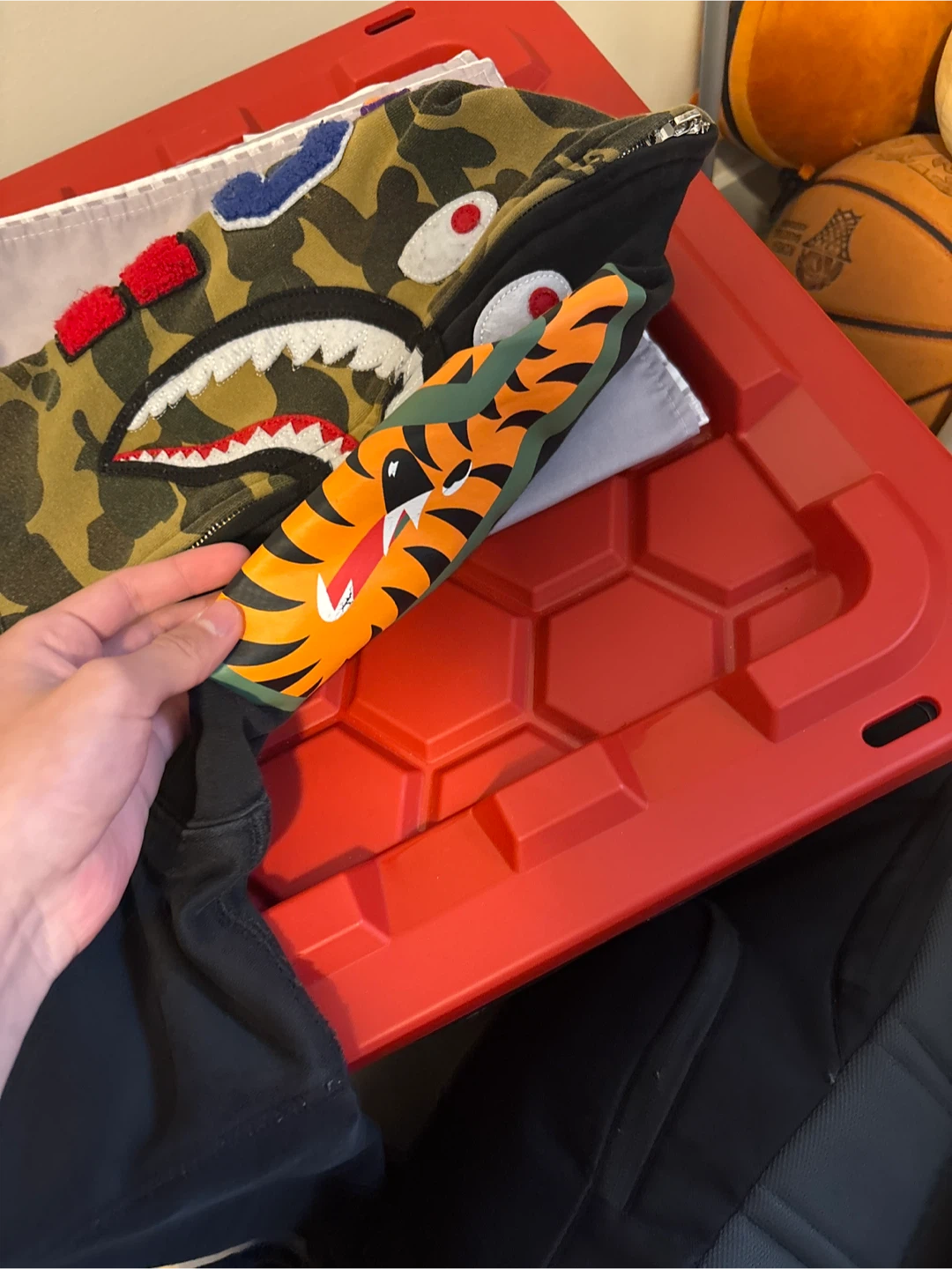 BAPE Full Zip Shark Hoodie - photo 4